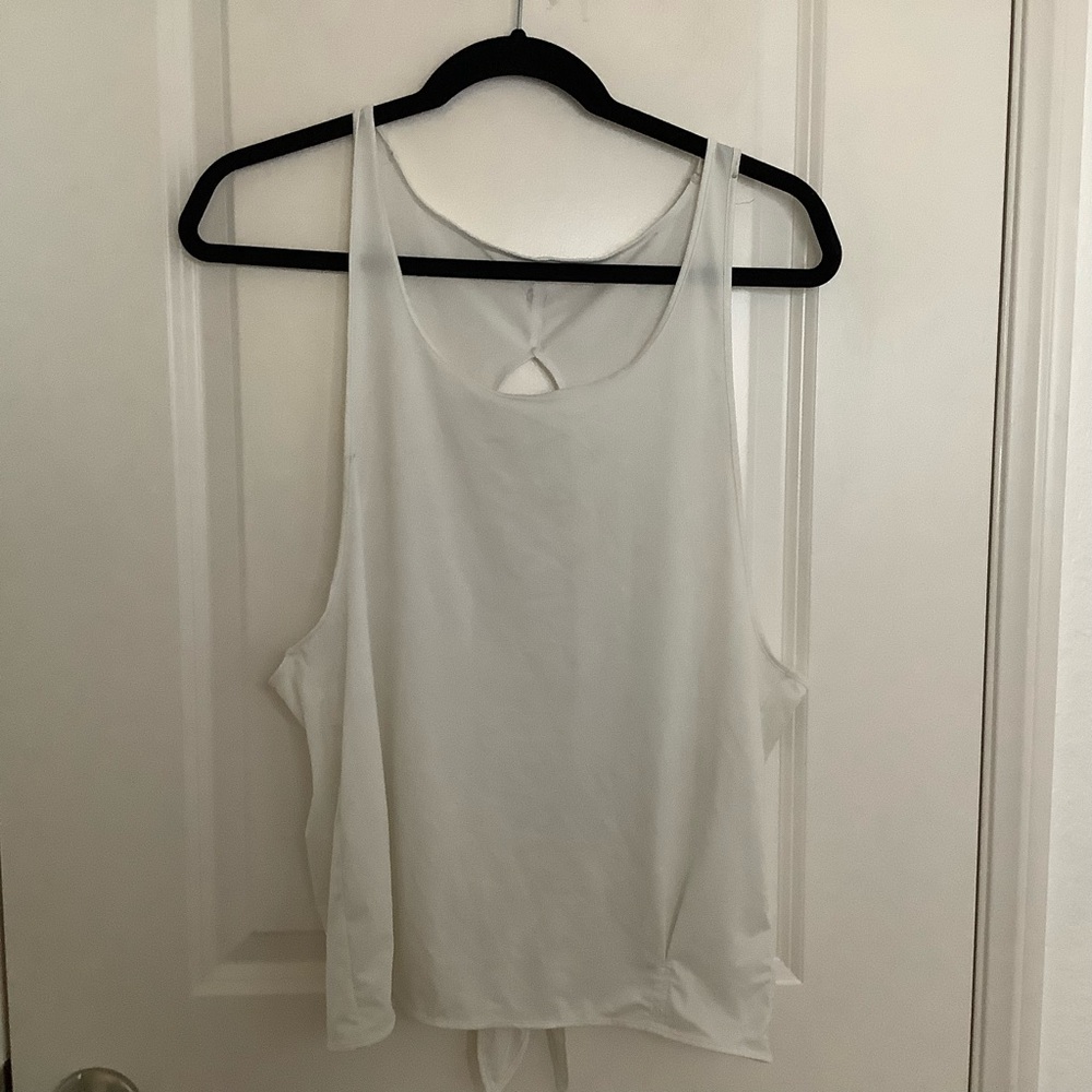 NWOT New Prana  All Tied Up Tank, Color White